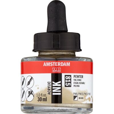 Amsterdam acrylic inkt fles 30 ml tin 815 Amsterdam acrylic inkt fles 30 ml tin 815