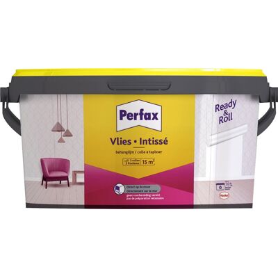 Perfax ready&roll behanglijm vlies 2.25 kg vliesbehang behangplaksel behanglijm transparant alle ondergronden behanglijm Perfax ready&roll behanglijm vlies 2.25 kg vliesbehang behangplaksel behanglijm transparant alle ondergronden behanglijm