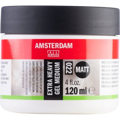 Amsterdam extra heavy gel medium mat 022 mini 120 ml Amsterdam extra heavy gel medium mat 022 mini 120 ml