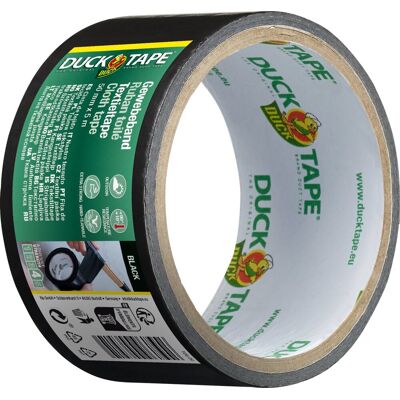 Kip Ducktape original - premium duct tape / textieltape - zwart 50 mm x 5 m - weerbestendig, waterdicht en met de hand afscheurbaar - universeel inzetbaar voor langdurig repareren, afdichten en beschermen van steen, metaal en hout Kip Ducktape original - premium duct tape / textieltape - zwart 50 mm x 5 m - weerbestendig, waterdicht en met de hand afscheurbaar - universeel inzetbaar voor langdurig repareren, afdichten en beschermen van steen, metaal en hout