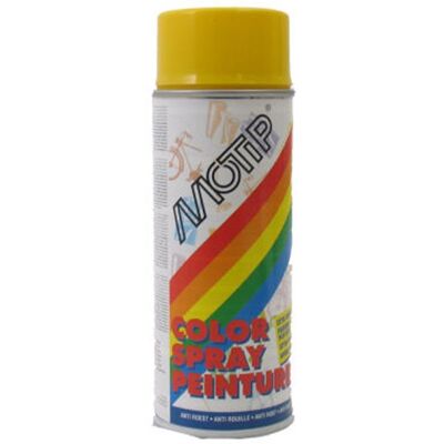 Motip Spuitbus 400 ml - koolzaadgeel Geel Motip Spuitbus 400 ml - koolzaadgeel Geel