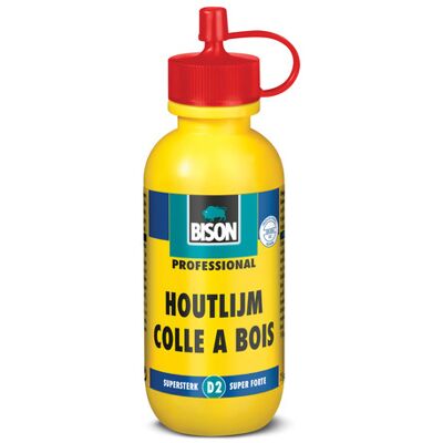 Bison originele houtlijm 75 gram - hoogwaardige, vochtbestendige witte houtlijm, droogt transparant op, oplosmiddelvrij, overschilderbaar, d2, sterker dan hout Bison originele houtlijm 75 gram - hoogwaardige, vochtbestendige witte houtlijm, droogt transparant op, oplosmiddelvrij, overschilderbaar, d2, sterker dan hout