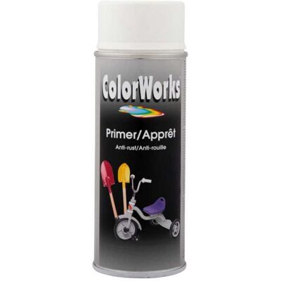 Colorworks primer wit - sneldrogende acrylprimer Colorworks primer wit - sneldrogende acrylprimer