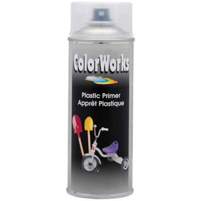 Colorworks Primer Plastic - Metaal, Aluminium, Glas - Primer Verf Colorworks Primer Plastic - Metaal, Aluminium, Glas - Primer Verf