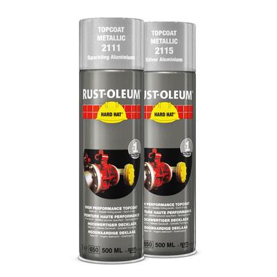 Rust-Oleum Aluminium Zilver Metallic Spray - Verf Rust-Oleum Aluminium Zilver Metallic Spray - Verf