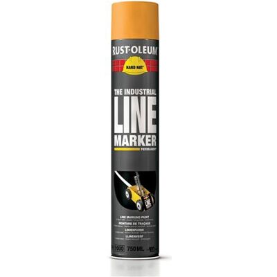 Rust-Oleum Hard Hat Lijnmarkering Spray - Geel - Geschikt voor Zwaar Verkeer Rust-Oleum Hard Hat Lijnmarkering Spray - Geel - Geschikt voor Zwaar Verkeer