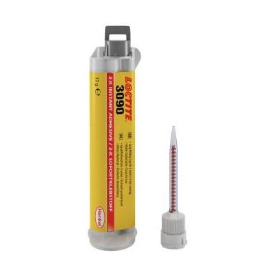 Loctite 3090 Bi-Component Cyanoacrylate Lijm - 10g Spuit - Transparant - Reparatie Loctite 3090 Bi-Component Cyanoacrylate Lijm - 10g Spuit - Transparant - Reparatie