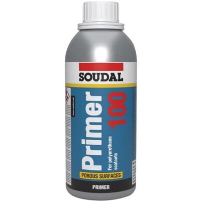Soudal primer 100 transparant 500 ml - 123012 Soudal primer 100 transparant 500 ml - 123012