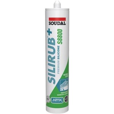 Soudal silirub+ s8800 natuursteen siliconenkit transparant grijs 300 ml - 123473 Soudal silirub+ s8800 natuursteen siliconenkit transparant grijs 300 ml - 123473