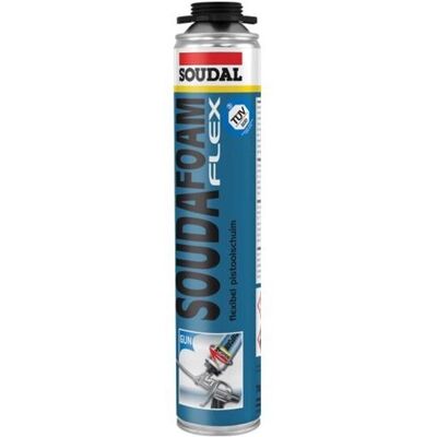 Soudal soudafoam flex pu schuim champagne 750 ml - 127320 Soudal soudafoam flex pu schuim champagne 750 ml - 127320