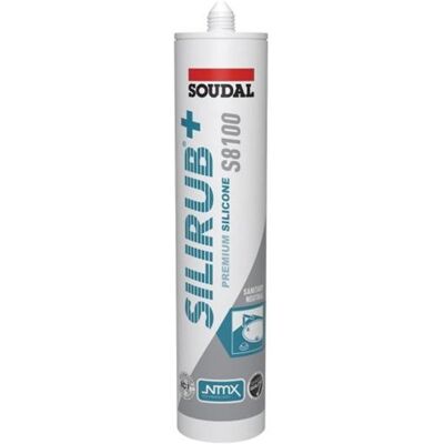 Soudal Jasmijn Siliconenkit - Doos van 15 - Waterdicht Soudal Jasmijn Siliconenkit - Doos van 15 - Waterdicht