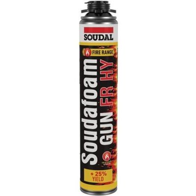 Roze brandwerende schuim Soudal - Model 146750 - Polyurethaan brandwerende schuim Roze brandwerende schuim Soudal - Model 146750 - Polyurethaan brandwerende schuim
