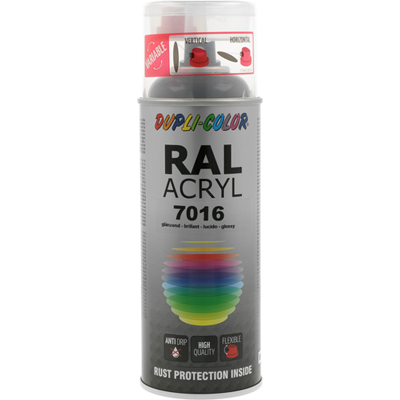 Dupli Color RAL 7016 Antracietgrijs Aerosol - Spuitbusverf Dupli Color RAL 7016 Antracietgrijs Aerosol - Spuitbusverf