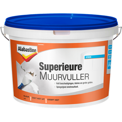 Alabastine superieure muurvuller 2,5l - 5232221 Alabastine superieure muurvuller 2,5l - 5232221