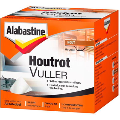 Alabastine houtrotvuller 1kg - 5096025 Alabastine houtrotvuller 1kg - 5096025