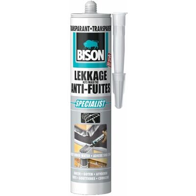 Bison Transparante Kit - 300ml voor dakreparaties Bison Transparante Kit - 300ml voor dakreparaties