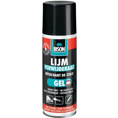 Bison lijmverwijderaar spuitbus 200 ml - handige en krachtige spray voor verwijdering van lijm- en sticker resten van allerlei ondergronden, druipt niet, verticaal toepasbaar Bison lijmverwijderaar spuitbus 200 ml - handige en krachtige spray voor verwijdering van lijm- en sticker resten van allerlei ondergronden, druipt niet, verticaal toepasbaar