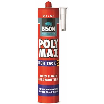 Bison Prof poly max high tack wit crt 425g - 6312599 Bison Prof poly max high tack wit crt 425g - 6312599