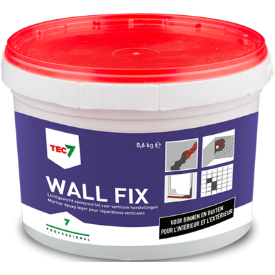 Tec7 wall fix lichtgewicht epoxymortel pot 0,6kg - 602806000 Tec7 wall fix lichtgewicht epoxymortel pot 0,6kg - 602806000