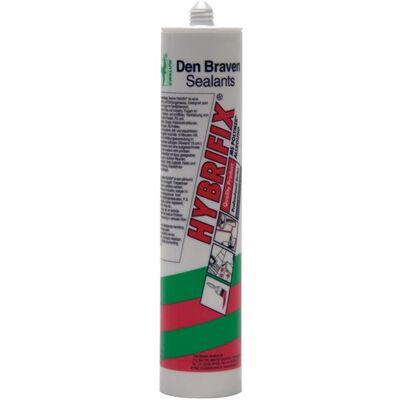 Den Braven zwaluw hybrifix 290ml bruin - 10620200 - 10620200 Den Braven zwaluw hybrifix 290ml bruin - 10620200 - 10620200