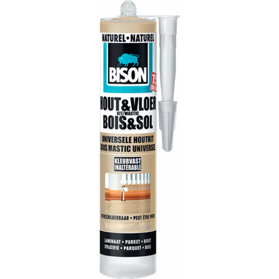 Bison hout&vloer naturel koker 300 ml - 6308538 Bison hout&vloer naturel koker 300 ml - 6308538