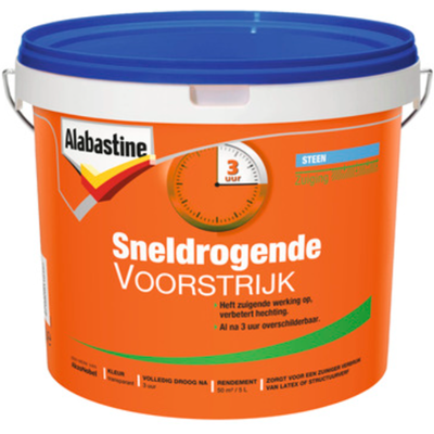 Alabastine voorstrijk sneldrogend 5l - 5129718 Alabastine voorstrijk sneldrogend 5l - 5129718