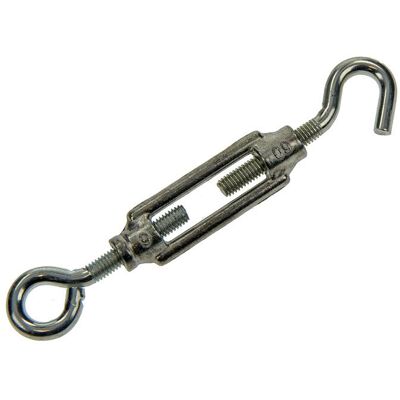 Mack 1006872 - 2 spanners: oog + haak verzinkt m6x60mm bl 5 stuks Mack 1006872 - 2 spanners: oog + haak verzinkt m6x60mm bl 5 stuks
