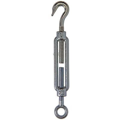Mack 1008474 - 1 spanner oog + haak m10 x 120mm verzinkt 10 stuks Mack 1008474 - 1 spanner oog + haak m10 x 120mm verzinkt 10 stuks