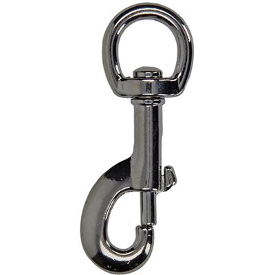 Mack 1008476 - 1 musketonhaak 16 x 89mm vernikkeld 10 stuks Mack 1008476 - 1 musketonhaak 16 x 89mm vernikkeld 10 stuks