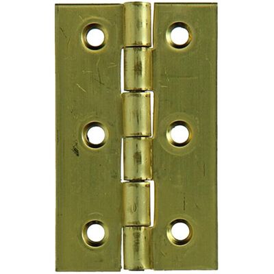 Mack 1013504 - 2 smalle scharnieren messing h 60 x b 46 mm 5 stuks Mack 1013504 - 2 smalle scharnieren messing h 60 x b 46 mm 5 stuks