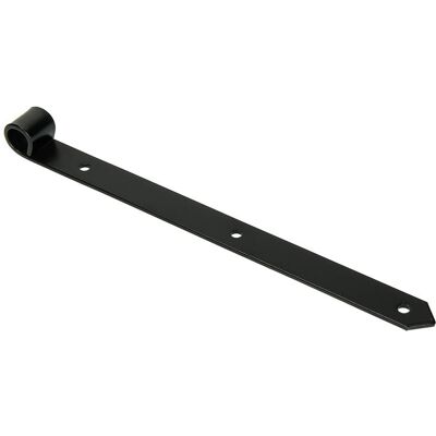 1013639 - enkel luikscharnier zwart 35 cm dia 18 mm 6 stuks 1013639 - enkel luikscharnier zwart 35 cm dia 18 mm 6 stuks