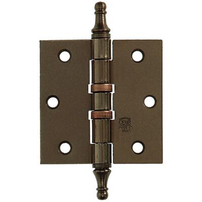 Yale 1019139 - 3 scharnieren met kogellager verbronsd vaasknop 76x76mm 2 stuks Yale 1019139 - 3 scharnieren met kogellager verbronsd vaasknop 76x76mm 2 stuks
