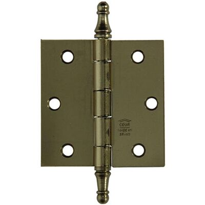 Yale 1019146 - 3 vaasknopscharnieren verbronsd 76x76mm 2 stuks Yale 1019146 - 3 vaasknopscharnieren verbronsd 76x76mm 2 stuks