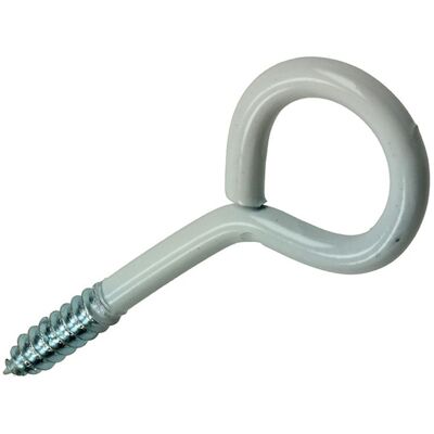 Mack 1017788 - schroefoog staal wit 2 st 6,0 x 50 mm 5 stuks Mack 1017788 - schroefoog staal wit 2 st 6,0 x 50 mm 5 stuks
