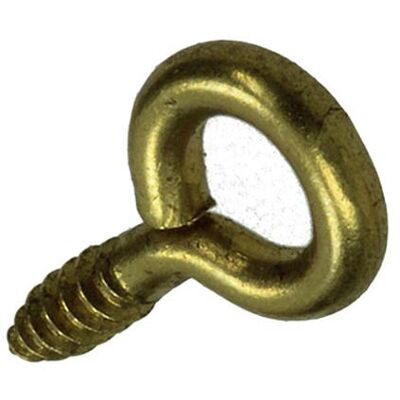 Mack 1019691 - schroefoog messing 6 st 2,5 x 10mm 10 stuks Mack 1019691 - schroefoog messing 6 st 2,5 x 10mm 10 stuks