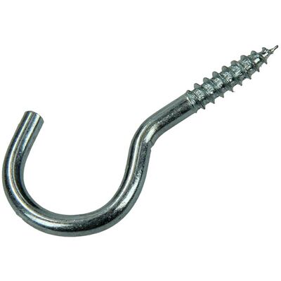 Mack 1017800 - schroefhaak staal verzinkt 6st 4,5 x 30 mm 10 stuks Mack 1017800 - schroefhaak staal verzinkt 6st 4,5 x 30 mm 10 stuks