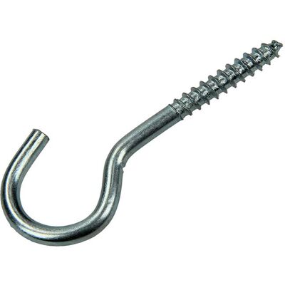Mack 1017803 - schroefhaak staal verzinkt 4st 5,0 x 50 mm 5 stuks Mack 1017803 - schroefhaak staal verzinkt 4st 5,0 x 50 mm 5 stuks
