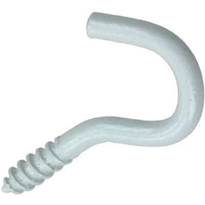 Mack 1017805 - schroefhaak staal wit 10st 2,5 x 12 mm 10 stuks Mack 1017805 - schroefhaak staal wit 10st 2,5 x 12 mm 10 stuks