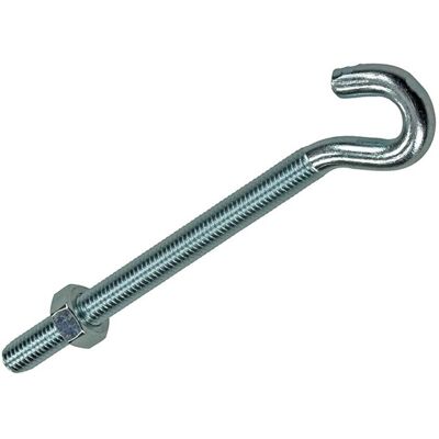Mack 1017814 - schroefhaak metrisch + moer verzinkt 2st m8 x 100 mm 5 stuks Mack 1017814 - schroefhaak metrisch + moer verzinkt 2st m8 x 100 mm 5 stuks