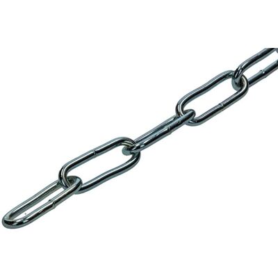 Mack 1004999 - ketting schakel lang din5685-1ø 3mm l 26mm 2m wwl 40 kg 5 stuks Mack 1004999 - ketting schakel lang din5685-1ø 3mm l 26mm 2m wwl 40 kg 5 stuks