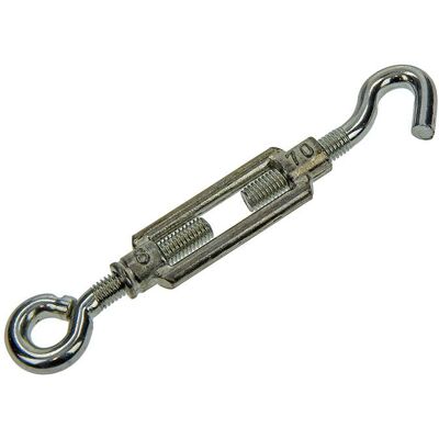 Mack 1006874 - 2 spanners: oog + haak verzinkt m8x70mm bl 5 stuks Mack 1006874 - 2 spanners: oog + haak verzinkt m8x70mm bl 5 stuks