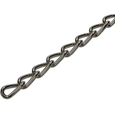 Mack 1006934 - gourmetteketting vernikkeld ø 2mm l 12,4mm 2m 5 stuks Mack 1006934 - gourmetteketting vernikkeld ø 2mm l 12,4mm 2m 5 stuks