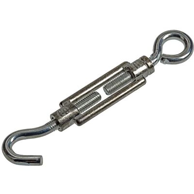 Mack 1008458 - 2 spanners oog + haak m6 x 60mm verzinkt 10 stuks Mack 1008458 - 2 spanners oog + haak m6 x 60mm verzinkt 10 stuks