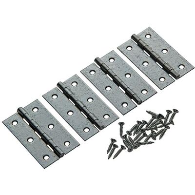 Mack 1013249 - 4 smalle scharnieren verzinkt h 70 x b 40 mm 5 stuks Mack 1013249 - 4 smalle scharnieren verzinkt h 70 x b 40 mm 5 stuks