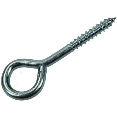 Mack 1017778 - schroefoog staal verzinkt 3 st 5,0 x 50 mm 10 stuks Mack 1017778 - schroefoog staal verzinkt 3 st 5,0 x 50 mm 10 stuks