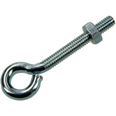 Mack 1017789 - schroefoog metrisch + moer verzinkt 5 st m4 x 30 mm 10 stuks Mack 1017789 - schroefoog metrisch + moer verzinkt 5 st m4 x 30 mm 10 stuks