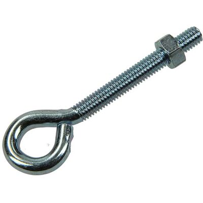 Mack 1017790 - schroefoog metrisch + moer verzinkt 4 st m5 x 40 mm 10 stuks Mack 1017790 - schroefoog metrisch + moer verzinkt 4 st m5 x 40 mm 10 stuks