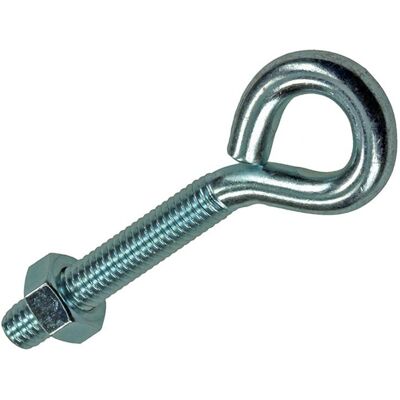 Mack 1017791 - schroefoog metrisch + moer verzinkt 4 st m6 x 40 mm 10 stuks Mack 1017791 - schroefoog metrisch + moer verzinkt 4 st m6 x 40 mm 10 stuks