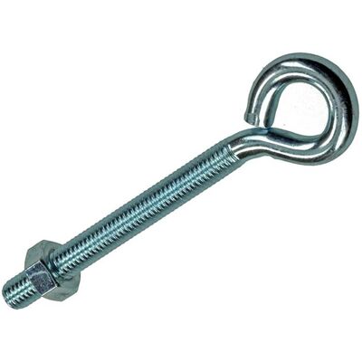 Mack 1017792 - schroefoog metrisch + moer verzinkt 3 st m6 x 60 mm 10 stuks Mack 1017792 - schroefoog metrisch + moer verzinkt 3 st m6 x 60 mm 10 stuks