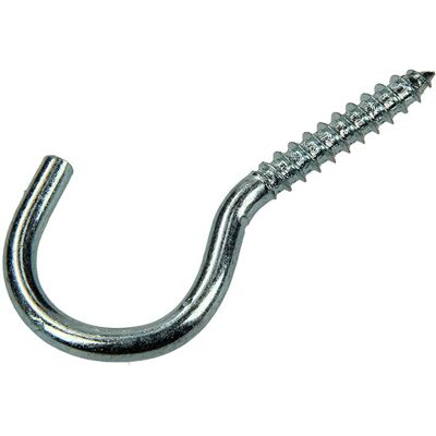 Mack 1017802 - schroefhaak staal verzinkt 4st 5,0 x 40 mm 5 stuks Mack 1017802 - schroefhaak staal verzinkt 4st 5,0 x 40 mm 5 stuks